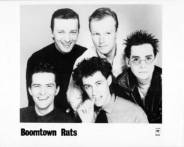 Boomtown Rats Bob Geldof and the boys 1980&#39;s era 8x10 photo promotional - £9.55 GBP