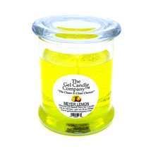 Gentle Meyer Lemon Scented Gel Candle - 120 Hour Deco Jar - £12.25 GBP
