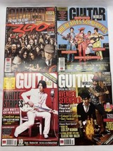 LOT of 4 GUITAR WORLD Magazines 2007 May June August Holiday Beatles W Stripes￼￼ - £15.17 GBP
