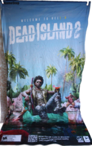 Dead Island 2 Welcome to Hell Game Stop 90&quot; x 48&quot; Fabric Poster Promotional Sign - £73.31 GBP