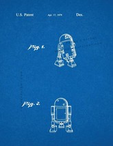 Star Wars R2-D2 Patent Print - Blueprint - $7.95+