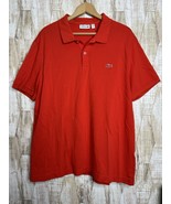 Lacoste Men’s 3XL Regular Fit Polo Shirt Waffle Texture Cotton Crocodile... - $556.04 MXN