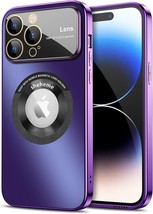 Magnetic Case Compatible With iPhone 14 Pro Max 6.7&quot; Case (Purple) - £11.57 GBP