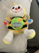 VTech Touch &amp; Learn Musical Bee Interactive Lights Sounds Plush Toy Baby Toddler - £7.47 GBP