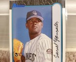 1999 Bowman Baseball Card | Lariel Gonzalez | Colorado Rockies | #124 - $1.99