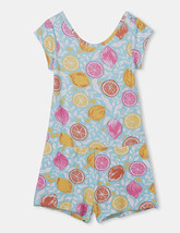 NWOT Hatley Kids Pink Lemonade Faux Dress Romper Blue Size 5 - £8.98 GBP