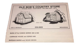 Old Bob’s Country Store 1035 E. Mckinley Mishawaka, IN Vintage Advertise... - £5.20 GBP