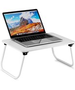 Folding Lap Desk,  Laptop Stand Bed, Breakfast Serving Tray, Portable &amp; ... - £23.73 GBP