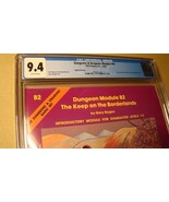 MODULE B2 KEEP BORDERLANDS *CGC 9.4 WHITE* DUNGEONS DRAGONS 2ND HIGHEST ... - $272.25