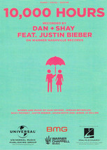 10000 Hours by Dan+Shay ft. Justin Bieber for Piano, Vocal, Guitar (HL00326698) - £6.24 GBP