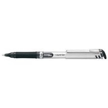 Pentel EnerGel Metal Tip Rollerball Pen 0.7mm - Black - £32.50 GBP