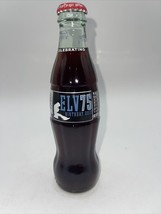 Coca Cola Celebrates Elvis Presley&#39;s 75TH 8 Ounce Glass Coca - Cola Bottle 2010 - £19.24 GBP