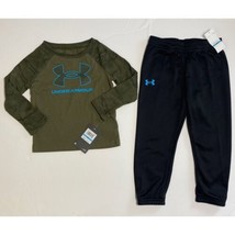 Under Armour UA Baby Boys Half-Tone Reaper Tee Shirt &amp; Pants Set Outfit 24M - £17.54 GBP