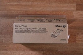 Open Box Xerox Phaser 6280 Black Toner Cartridge 106R01395 6280DN 6280N ... - $143.55