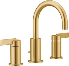 Moen T6222BG Cia Widespread Bathroom Faucet - NO Valve - Brushed Gold - READ - £59.95 GBP