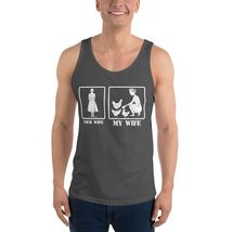 Your Wife My Wife Funny Chicken Lady Proud Husband Farm Tank for Your Hu... - $24.70+