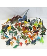 Plastic Dinosaurs Lot of 50 Jurassic World Tyrannosaurus Rex Apatosaurus... - $26.79 CAD