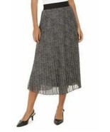 Alfani Womens Printed Pleated Midi Skirt Size XL - £21.68 GBP