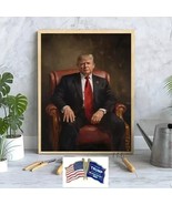 Donald Trump 2024 Presidential Campaign Canvas Art-Free Trump Metal Pin ... - $269.90 MXN