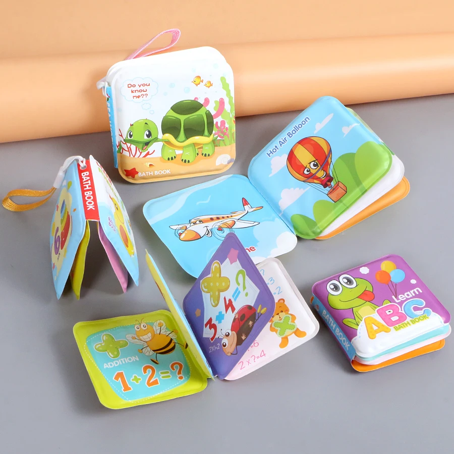 Baby Toy Swimming Bathroom Mini Bath Book For Kid,Early Learning Letters... - £7.28 GBP+