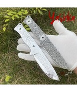 Hunting Knife Blank Blade Full Tang Billet DIY Outdoor Home BBQ Camping ... - $32.80