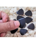 10 Exotic Real Buffalo Horn Tear Drop Shaped Handcrafted Guitar Picks Plectrums - $26.00