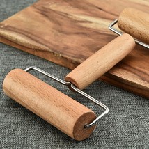 New Double Ended Wooden Rolling Pin Fancy Kitchen Dough Rolling Tool - £7.92 GBP
