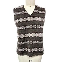 Vtg 80s 90s Eddie Bauer 100% Wool Sweater Vest Green/ Pink Fair Isle Wom... - $32.62 Vtg 80s 90s Eddie Bauer 100% Wool Sweater Vest Green/ Pink Fair Isle Wom... - $32.62