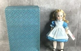 W/ WRIST TAG! Vintage 1965 Madame Alexander 14&quot; Alice in Wonderland Doll #1552 - £21.07 GBP