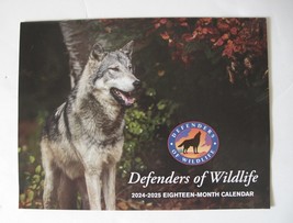 Defenders of Wildlife Wall Calendar 18 Month 2024-2025 (10 3/4 x 8 1/4) - £7.72 GBP