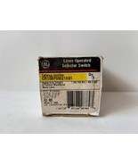 GE CR104PSM21A91 heavy Duty Oiltight 2 position Maintained Metal Lever - $160.00