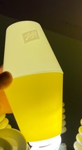 1964 Schlitz Pendant Lamp Shade make your own Beer Bar Lights Yellow White - $28.70