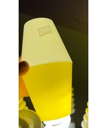 1964 Schlitz Pendant Lamp Shade make your own Beer Bar Lights Yellow White - £22.50 GBP