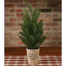 Small tabletop Christmas pine Tree - £19.74 GBP