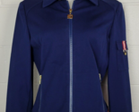 St. John Sport by Marie Gray Navy Blue Red Trim Jacket M - $74.25