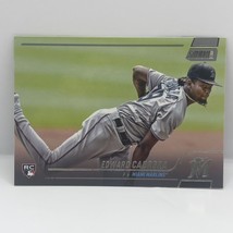 2022 Topps Stadium Club Baseball Edward Cabrera Base RC #16 Miami Marlins - £1.57 GBP