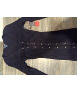 Bold Elements Long Sleeve Sweater Dress, Size Small , Black.NWT. A1 - $24.74