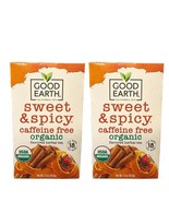 Good Earth Organic Sweet and Spicy Caffeine Free Tea Herbal 18 Tea Bags,... - $12.86