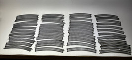 Vintage Bachman R 18-30 Curved/Straight Train Track Lot of 51 HO Scale- Rerailer - £55.94 GBP