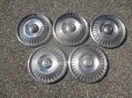 Genuine 1961 to 1966 Ford Falcon Ranchero 13 inch hubcaps wheel covers nice - £84.28 GBP