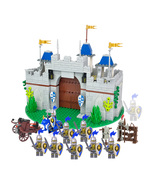 Medieval Kingdom Blue Lion Knights&#39; Castle with Minifigures Sets B - £35.84 GBP