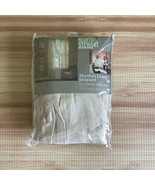 Martha Stewart VTG Pair Soft Pleat Drapery Panels Golden Jacquard Leaves... - $65.95 CAD