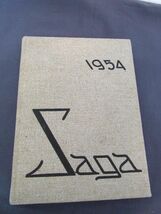 1954 Saga Yearbook State Teachers College - SUNY Brockport New York - $19.87