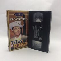 Texas in Flames (VHS) 1977 TV movie stars Dean Stockwell, Ronee Blakely - $6.20