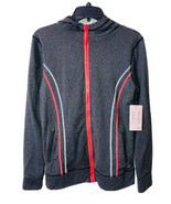 Soho Sports Hooded Fitted Jacket Activewear Women&#39;s Size L Athletic Appa... - $20.88