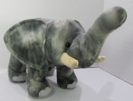 Vintage Stuffins Tie-dye Gray Elephant Kids Toy Stuffed Animal 14&quot; Plush - £13.23 GBP