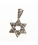 John hardy star of david Unisex Charm .925 Silver 454531 - $272.17 CAD