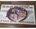 Potbelly Sandwich Works Early 2000s Uptown Farmhouse Promotional Sign 40... - £1,168.56 GBP
