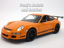 2003 Porsche 911 996.2 GT3 1/24 Scale Diecast Metal Model by Welly - Orange - $29.69