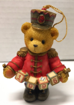 Cherished Teddies Toy Soldier 1996 Enesco Holiday Ornament - $147.62 MXN
